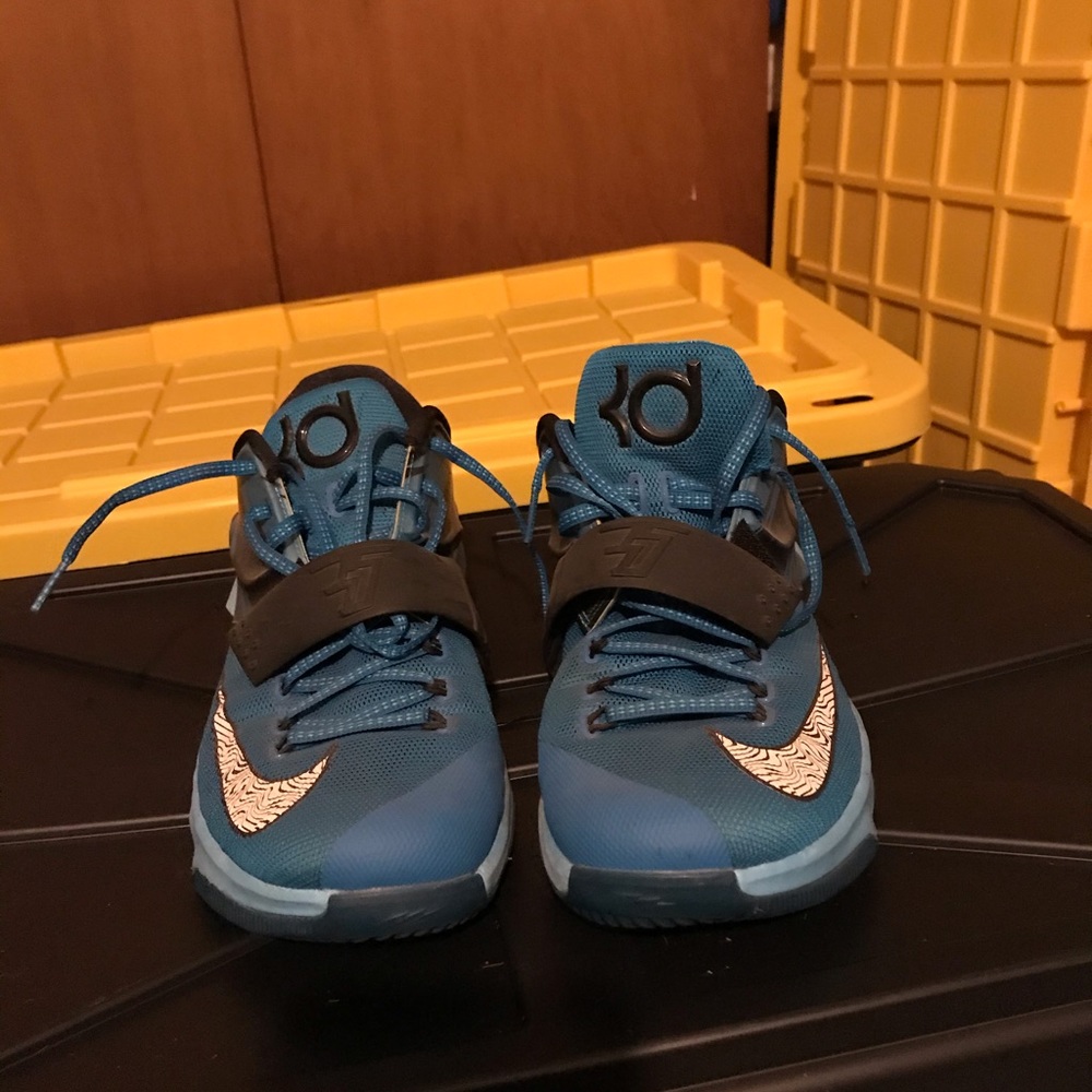 Blue Nike KDs